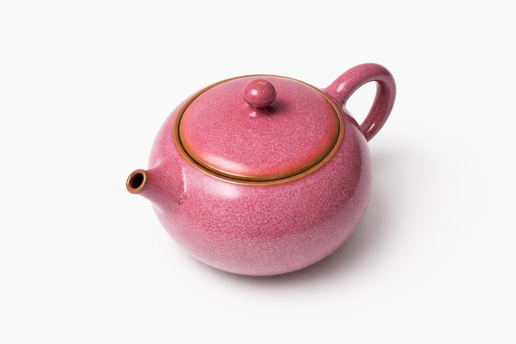 Red Bean Glaze Teapot